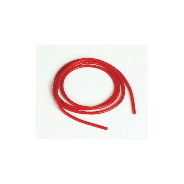 Silikonový kabel 2,0qmm, 14AWG, 1metr, červený