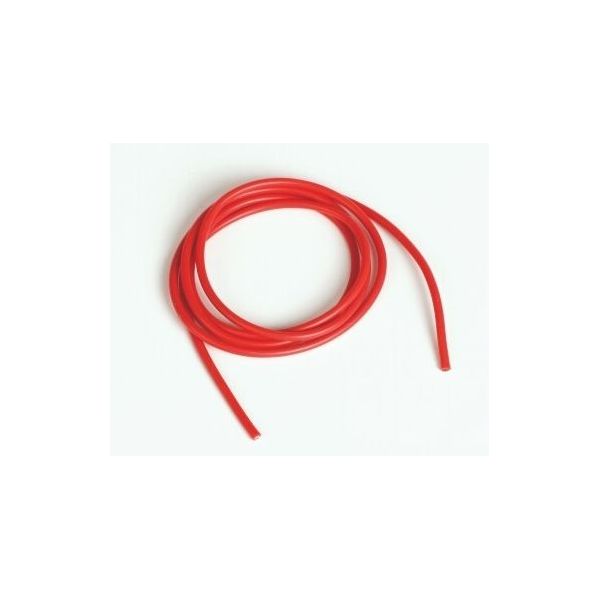 Silikonový kabel 1,6qmm, 15AWG, 1metr, červený