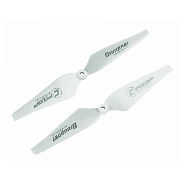 Graupner COPTER Prop 10x4 pevná vrtule (2ks.) - bílá