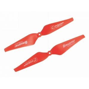 Graupner COPTER Prop 9x4 pevná vrtule (2ks.) - červené
