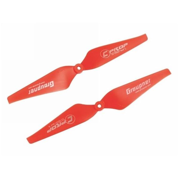 Graupner COPTER Prop 10x4 pevná vrtule (2ks.) - červené