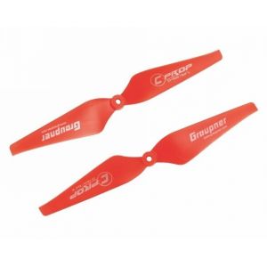 Graupner COPTER Prop 10x4 pevná vrtule (2ks.) - červené