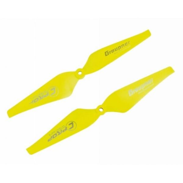 Graupner COPTER Prop 9x4 pevná vrtule (2ks.) - žluté