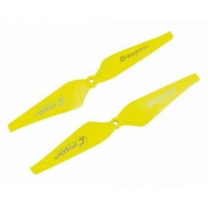 Graupner COPTER Prop 9x4 pevná vrtule (2ks.) - žluté