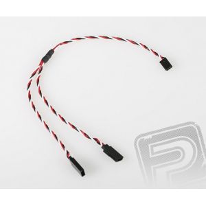 FU242 V-kabel kroucený 30cm Futaba (PVC)