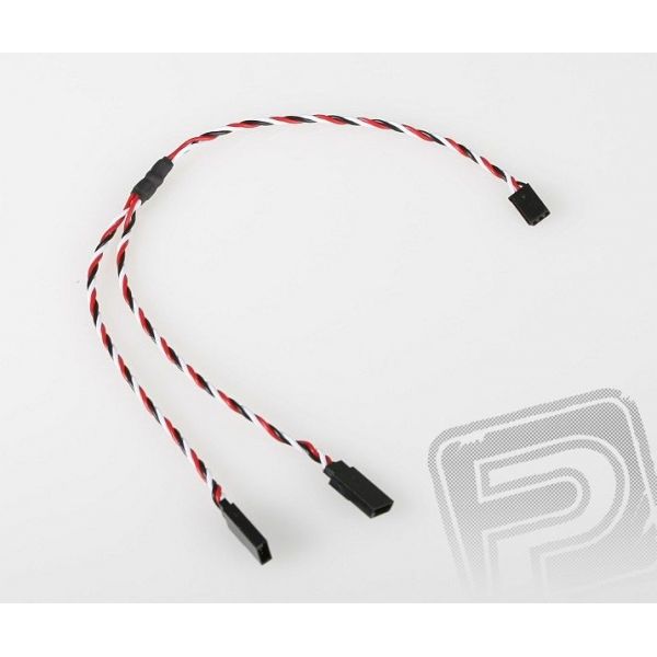 FU242 V-kabel kroucený 30cm Futaba (PVC)