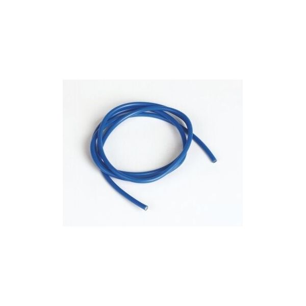 Silikonový kabel 3,3qmm, 12AWG, 1metr, modrý