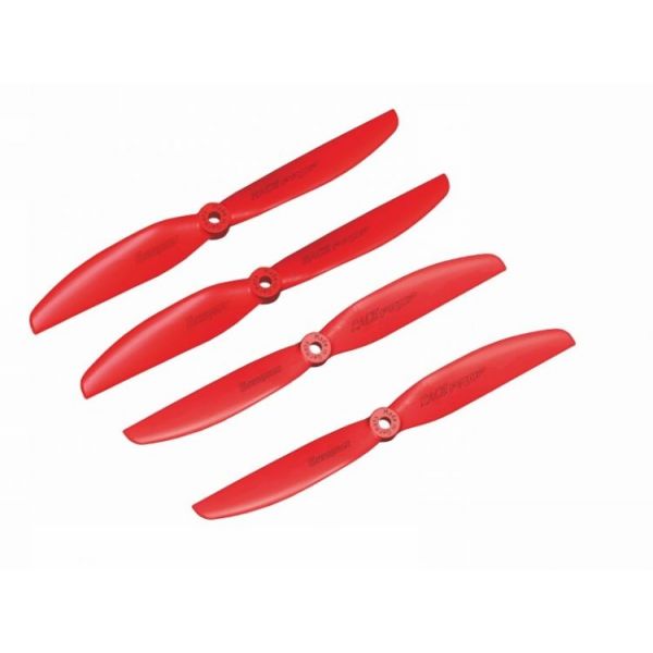 Graupner RACE-PROP 5,5x5 pevná vrtule (2 páry) - červená