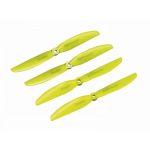 Graupner RACE-PROP 5,5x5 pevná vrtule (4ks.) - žlutá