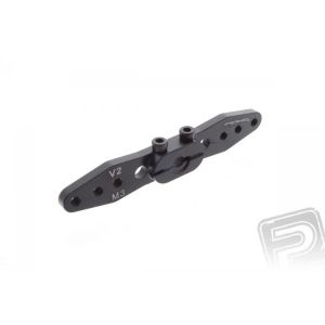 Servo páka 63,5mm oboustranná 24zubů(černá), pro serva H