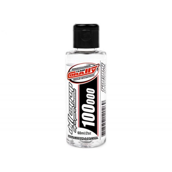 TEAM CORALLY - silikonový olej do diferenciálů 100.000 CPS (60ml/2oz)