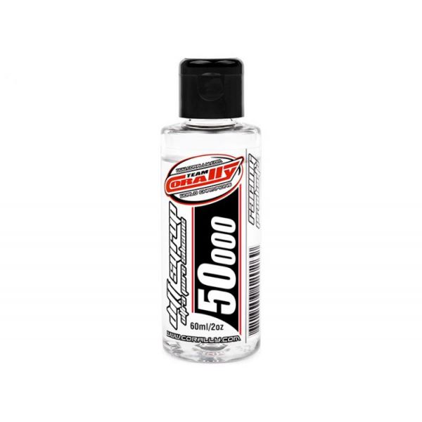 TEAM CORALLY - silikonový olej do diferenciálů 50.000 CPS (60ml/2oz)