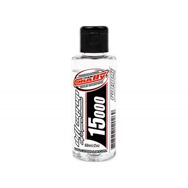 TEAM CORALLY - silikonový olej do diferenciálů 15.000 CPS (60ml/2oz)