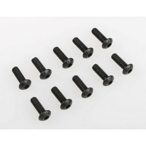 M4x12mm šroub s imbusouvou půlkulatou hlavou, 10ks.