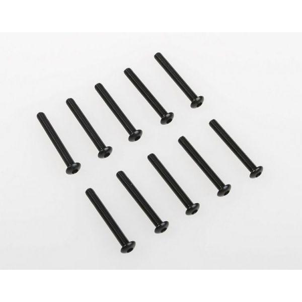 M3x24mm šroub s imbusouvou půlkulatou hlavou, 10ks.