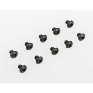 M2,5x3mm šroub s imbusouvou půlkulatou hlavou, 10ks.