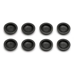 RC8, 16mm gumové čepičky tlumičů