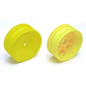 Přední disky 2.2 žluté pro 2WD/4WD (HEX 12 mm) - 2 ks