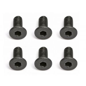 M2,5x6mm šroub s imbusouvou zápustnou hlavou, 10ks.