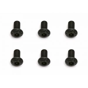 M3x6mm šroub s imbusouvou půlkulatou hlavou, 10ks.