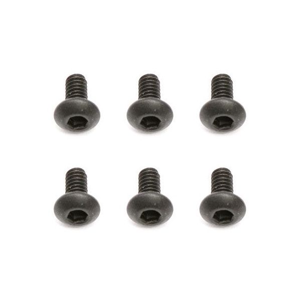 M2x0,4x4mm šroub s imbusouvou půlkulatou hlavou, 10ks.