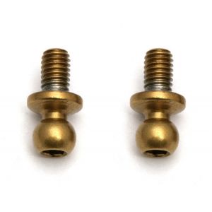 FT M3 kulové čepy, krátky krček, 5 mm délka závitu, 2 ks.
