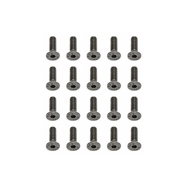 M3x10mm šroub s imbusouvou zápustnou hlavou, 10ks.