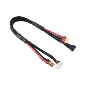 Nabíjecí kabel - G4/6S XH na T-DYN/3S XH - 14 AWG/ULTRA V+ Silikon Kabel - 30cm