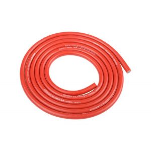 Silikonový kabel 3,5qmm, 14AWG, 1metr, červený