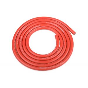 Silikonový kabel 4,5qmm, 12AWG, 1metr, červený