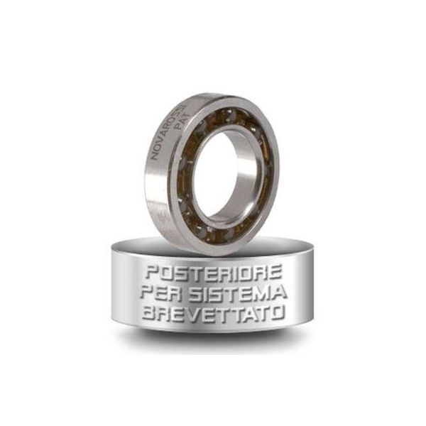 Zadní keramické kuličkové ložisko - 11,9x21,4x5,3x4,3mm - 9 kuliček