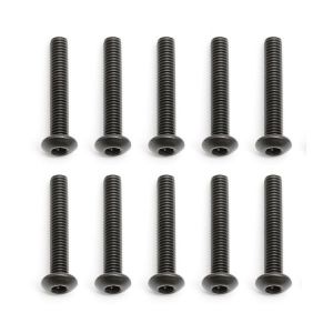 M3x18mm šroub s imbusouvou půlkulatou hlavou, 10ks.