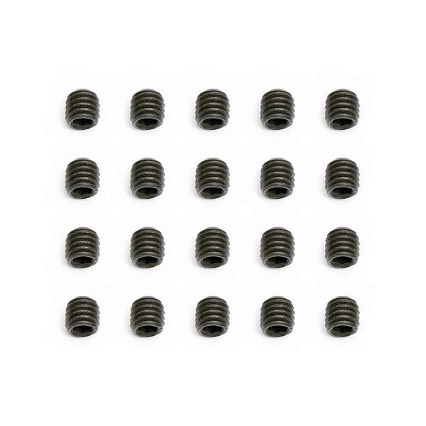 M3x3mm šroub/červík, imbus, 10ks.