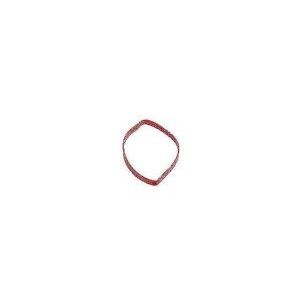Gumová oka 75x6x1mm, červená, 10ks.