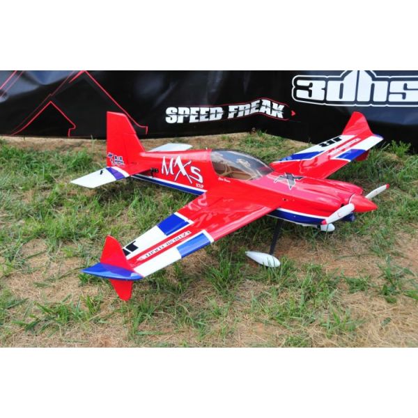 76” MXS EXP - červená/bílá/modrá 1,93m - el. verze