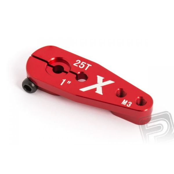 Servo páka 25,4mm (1”), M3, 25z