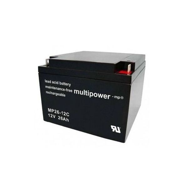 Pb akumulátor MULTIPOWER 12V/26,0Ah