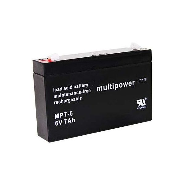 Pb akumulátor MULTIPOWER 6V/7,0Ah