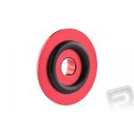 Kovová podložka s O-kroužkem, 3mm, Červená (10ks)