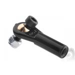 2455 Kulový čep V1, pr.7mm, M3/3 Černý 6ks