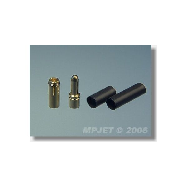 21022 Konektory MP JET gold 2,5 pro drát 2,5 mm2- 2 páry