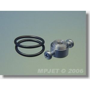 4604 Pružný unašeč pro vrtule otvor 9,6, hřídel pr.2,3mm