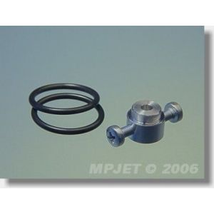 4601 Pružný unašeč pro vrtule otvor 8, hřídel pr.2,3mm