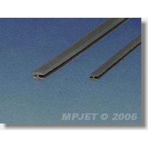 84010 Zasklívací profil H, 2,5x0,5mm 2m