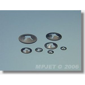 0732 Podložka Quicklock pro hřídel 2mm 10 ks