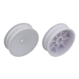 Přední disky 2.2 bílé pro 2WD (HEX 12 mm), 2 ks