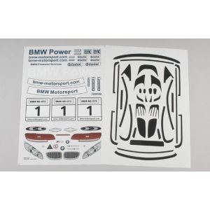 Nálepky BMW M3 ALMS