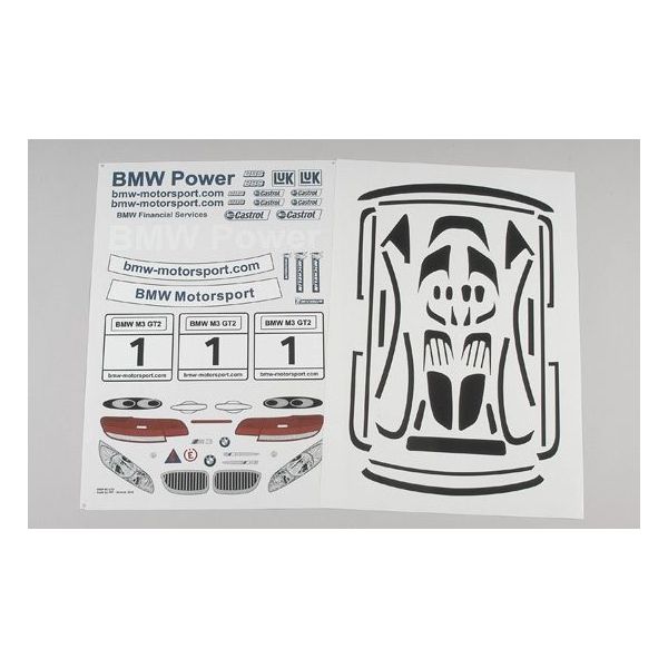Nálepky BMW M3 ALMS
