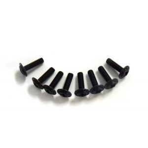 Šroub s půlkulatou širokou hlavou 3x10 mm (8 ks)