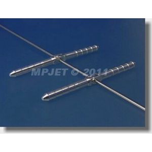 2554 Hmoždinkový závěs 4,5x70mm pro drát 2ks